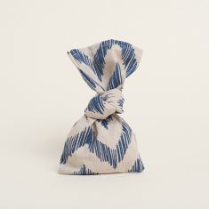 Beauty Home ΜΑΚΡΟΣΤΕΝΟ LARGE  12 x 38 cm  ΜΠΛΕ ΖΙΓΚΖΑΓΚ       |  Είδη για τον Γάμο στο espiti