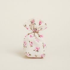Beauty Home ΠΟΥΓΚΙ ΜΕ ΒΑΣΗ 8 x 12 cm ΜΙΝΙ ΦΛΟΡΑΛ ΕΚΡΟΥ       |  Είδη για τον Γάμο στο espiti