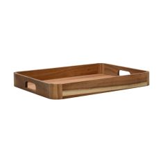 ESTIA ΔΙΣΚΟΣ ΣΕΡΒΙΡΙΣΜΑΤΟΣ ALLURE ΟΡΘΟΓΩΝΙΟΣ 42x32x5cm ΜΕ ΛΑΒΕΣ ΜΕΤΑΦΟΡΑΣ - 02-30087 Estia |  Είδη Σερβιρίσματος στο espiti