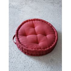 Μαξιλάρα Δαπέδου 60x60x15 - Hola Red Nima Home |  Πουφ στο espiti