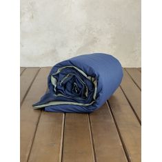 Παπλωματοθήκη Υπέρδιπλη Colors - Rock Green / Dark Denim Nima Home |  Παπλωματοθήκες Υπέρδιπλες στο espiti