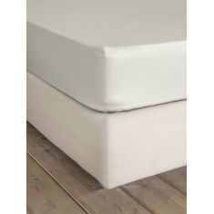 Σεντόνι Γίγας με Λάστιχο Superior Satin - Fog Beige Nima Home |  Μονόχρωμα Υπέρδιπλα στο espiti