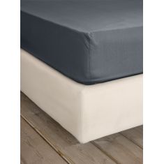 Σεντόνι Γίγας με Λάστιχο Unicolors - Midnight Gray Nima Home |  Μονόχρωμα Υπέρδιπλα στο espiti