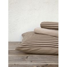 Σετ Σεντόνια Υπέρδιπλα με Λάστιχο - Suave Brown Nima Home |  Σεντόνια Υπέρδιπλα / King Size στο espiti