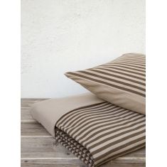 Σετ Παπλωματοθήκη Υπέρδιπλη - Suave Brown Nima Home |  Παπλωματοθήκες Υπέρδιπλες στο espiti