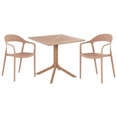 ΣΕΤ ΤΡΑΠΕΖΑΡΙΑΣ ΕΞ.ΧΩΡΟΥ 3ΤΜΧ CLEO HM21136 ΠΟΛΥΠΡΟΥΛΕΝΙΟ ΣΕ ΚΑΠΟΥΤΣΙΝΟ |  Σετ τραπεζαρία κήπου στο espiti