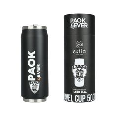ESTIA ΘΕΡΜΟΣ TRAVEL CUP PAOK BC EDITION 500ml - 00-13783 Estia |  Θερμός & Αξεσουάρ στο espiti