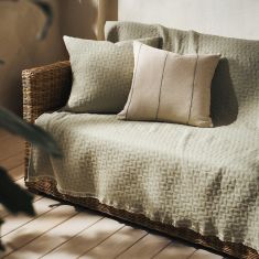 Ριχτάρι Τετραθέσιου 180x350cm GOFIS HOME  Eliena Smoke Green 402/07 |  Ριχτάρια στο espiti
