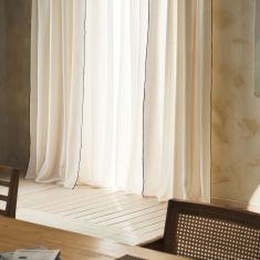 Κουρτίνα με σιρίτι 140x280cm GOFIS HOME  Nedda  614 |  Ετοιμες μονοχρωμες κουρτίνες στο espiti