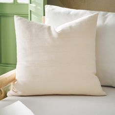 Μαξιλαροθήκη 50x50cm GOFIS HOME  Laurel Bone Beige 731/05 |  Μαξιλάρια διακοσμητικά στο espiti