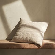Μαξιλαροθήκη 50x50cm GOFIS HOME  Olesia Dove Beige 125/06 |  Μαξιλάρια διακοσμητικά στο espiti