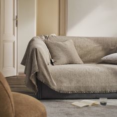 Ριχτάρι Τετραθέσιου 180x350cm GOFIS HOME  Valkyrie Beige 234/21 |  Ριχτάρια στο espiti