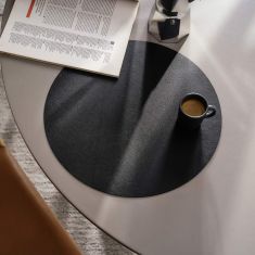Σουπλά 38cm GOFIS HOME  Chiara Total Black 387/14 |  Σουπλά στο espiti