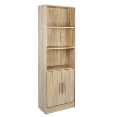 ΒΙΒΛΙΟΘΗΚΗ ΜΕΛΑΜΙΝΗΣ ENSLEY HM2027.02 SONAMA 60X30X180 εκ. |  Βιβλιοθήκες γραφείου στο espiti