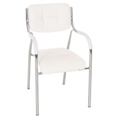 ΚΑΡΕΚΛΑ OBERON ΓΡΑΦΕΙΟΥ HM1018.02 ΑΣΠΡΟ PU 51x52x88Yεκ. |  Καρέκλες γραφείου επισκέπτη στο espiti