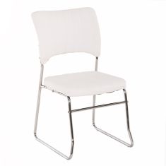 ΚΑΡΕΚΛΑ QUENTI HM1071.02 ΛΕΥΚΗ 52x60x85 εκ. |  Καρέκλες γραφείου επισκέπτη στο espiti