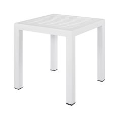 ΤΡΑΠΕΖΙ ΑΛΟΥΜΙΝΙΟΥ QIANA HM5402.01 ΛΕΥΚΟ 45x45x45,5 εκ. |  Τραπέζια κήπου στο espiti