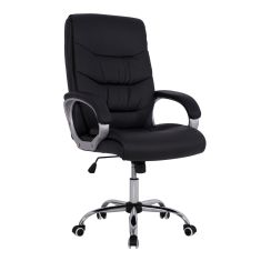 ΚΑΡΕΚΛΑ ΓΡΑΦΕΙΟΥ ZAMORA HM1087.01 ΣΕ ΜΑΥΡΟ ΧΡΩΜΑ 65x68x120 εκ. |  Καρέκλες γραφείου στο espiti