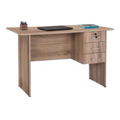 ΓΡΑΦΕΙΟ ΜΕΛΑΜΙΝΗΣ HAYDEN 120x60x75Υεκ. ΜΕ 3 ΣΥΡΤΑΡΙΑ ΣΕ ΧΡΩΜΑ SONAMA HM2268.02 |  Γραφεία στο espiti