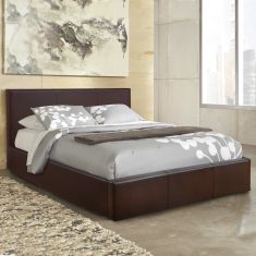 ΚΡΕΒΑΤΙ BOBBI PU ΚΑΦΕ ΜΕ ΑΠΟΘΗΚΕΥΤΙΚΟ ΧΩΡΟ HM554.02 150x200 εκ. |  Κρεβάτια στο espiti
