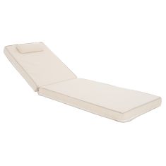 ΜΑΞΙΛΑΡΙ ΞΑΠΛΩΣΤΡΑΣ TEXTILENE 600gr SIFNOS ΜΠΕΖ HM11236.60T 196(117+1+78)x58x9εκ. |  Μαξιλάρια Εξωτερικού Χώρου στο espiti