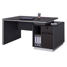 ΓΡΑΦΕΙΟ ΕΠΑΓΓΕΛΜΑΤΙΚΟ ΜΕ ΔΕΞΙΟ ΝΤΟΥΛΑΠΙ ROSEWOOD HM2113R 180X80X76Υ εκ. |  Γραφεία στο espiti