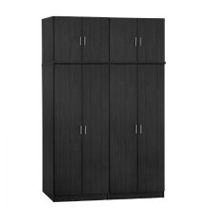 ΣΕΤ 4 ΤΜΧ ΝΤΟΥΠΑΛΑ 4ΦΥΛΛΗ ΜΕ ΠΑΤΑΡΙ ZEBRANO 160X42X241 HM11353.01 |  Ντουλάπες ρούχων στο espiti