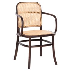 ΠΟΛΥΘΡΟΝΑ VAIANA HM8748 ΞΥΛΟ ΟΞΙΑΣ ΣΕ ΚΑΦΕ-ΠΛΕΞΗ RATTAN ΣΕ ΦΥΣΙΚΟ 55x55x90Yεκ |  Πολυθρόνες σαλονιού στο espiti
