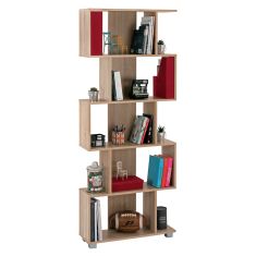 ΒΙΒΛΙΟΘΗΚΗ ΜΕΛΑΜΙΝΗΣ EZIR HM2385.02 SONAMA 70x25x177Υ εκ. |  Βιβλιοθήκες γραφείου στο espiti