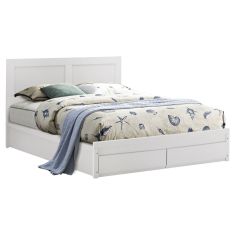 ΚΡΕΒΑΤΙ CAPRI HM312.05 ΜΕ 2 ΣΥΡΤΑΡΙΑ ΛΕΥΚΟ ΓΙΑ ΣΤΡΩΜΑ 150x200 εκ. |  Κρεβάτια στο espiti