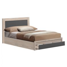 ΚΡΕΒΑΤΙ MELANY HM346.04 ΜΕ 1 ΣΥΡΤΑΡΙ SONOMA-ΣΚΟΥΡΟ ΓΚΡΙ ΓΙΑ ΣΤΡΩΜΑ 90Χ190 εκ. |  Κρεβάτια στο espiti