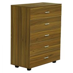 ΣΥΡΤΑΡΙΕΡΑ ΜΕΛΑΜΙΝΗΣ THORG HM8995.02- 5 ΣΥΡΤΑΡΙΑ ΣΕ ΚΑΡΥΔΙ ΧΡΩΜΑ 80Χ40Χ100Yεκ. |  Συρταριέρες -Κονσόλες στο espiti