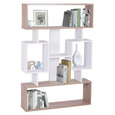 ΒΙΒΛΙΟΘΗΚΗ CHANDLER HM8769.01 90X19.5X130 ΛΕΥΚΗ |  Βιβλιοθήκες γραφείου στο espiti
