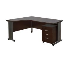 ΣΕΤ ΓΡΑΦΕΙΟΥ 2ΤΜΧ ΣΕ ΧΡΩΜΑ WENGE HM10206.02L |  Γραφεία στο espiti