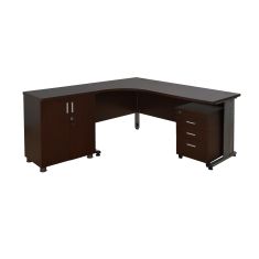 ΣΕΤ ΓΡΑΦΕΙΟΥ 3ΤΜΧ ΣΕ ΧΡΩΜΑ WENGE HM10204.02L |  Γραφεία στο espiti