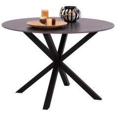 ΤΡΑΠΕΖΙ ΤΡΑΠΕΖΑΡΙΑΣ ΣΤΡΟΓΓΥΛΟ SYNTEC HM9309.01 SINTERED STONE ΜΑΥΡΟ ΜΕΤΑΛΛΙΚΑ ΠΟΔΙΑ Φ115x75Y εκ. |  Τραπέζια στο espiti