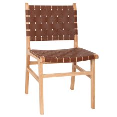 ΚΑΡΕΚΛΑ FELIPE ΤΟΟΝ ΞΥΛΟ ΜΕ PU ΚΑΦΕ 49x59x86Yεκ.HM9327.01 |  Πολυθρόνες σαλονιού στο espiti