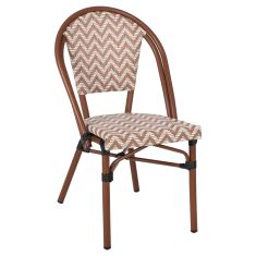 ΚΑΡΕΚΛΑ BAMBOO LOOK ΣΕ ΚΑΦΕ ΚΑΙ ΜΠΕΖ-ΛΕΥΚΗ ΕΠΕΝΔΥΣΗ HM5860.03 50x54x84,5Yεκ. |  Πολυθρόνες κήπου στο espiti