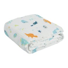 DAS BABY ΚΟΥΒΕΡΤΑ-ΜΟΥΣΕΛΙΝΑ 80X105 RELAX 6623 ΛΕΥΚΟ, ΜΠΛΕ, ΠΟΡΤΟΚΑΛΙ |  Βρεφικές Κουβέρτες στο espiti