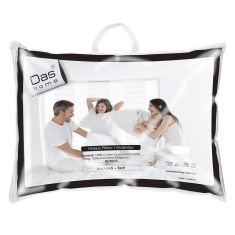 DAS HOME ΜΑΞΙΛΑΡΙ 50Χ70 HAPPY 1025 WHITE |  Μαξιλάρια Υπνου στο espiti