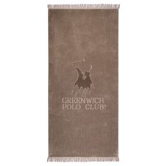 GREENWICH POLO CLUB ΠΕΤΣΕΤΑ ΘΑΛΑΣΣΗΣ 90Χ190 3625 TAUPE |  Πετσέτες Θαλάσσης στο espiti