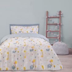 DAS KIDS ΣΕΤ ΠΑΠΛΩΜΑΤΟΘΗΚΗ ΜΟΝΗ 4824 ΚΙΤΡΙΝΟ, ΜΠΕΖ, ΜΠΛΕ |  Παπλωματοθήκες Παιδικές στο espiti