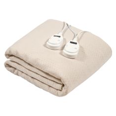 DAS HOME ΗΛΕΚΤΡΙΚΗ ΚΟΥΒΕΡΤΑ CΟMFORT KING SIZE 0488 BEIGE |  Κουβέρτες Ηλεκτρικές  στο espiti