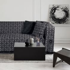 GREENWICH POLO CLUB ΡΙΧΤΑΡΙ 180Χ250 ESSENTIAL 3901 ΓΚΡΙ, ΜΑΥΡΟ |  Ριχτάρια στο espiti