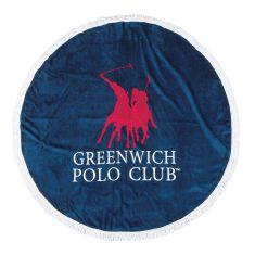 GREENWICH POLO CLUB ΠΕΤΣΕΤΑ ΣΤΡΟΓΓΥΛΗ ΘΑΛΑΣΣΗΣ 2824 BLUE |  Πετσέτες Θαλάσσης στο espiti