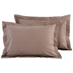 DAS HOME 1003 ΖΕΥΓΟΣ ΜΑΞΙΛΑΡΟΘΗΚΕΣ DARK NUDE DARK NUDE |  Μαξιλαροθήκες Απλές στο espiti