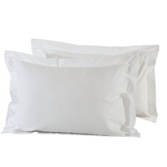 DAS HOME 1001 ΖΕΥΓΟΣ ΜΑΞΙΛΑΡΟΘΗΚΕΣ ARTIC WHITE ARTIC WHITE |  Μαξιλαροθήκες Απλές στο espiti