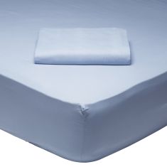 DAS HOME 1005 ΣΕΝΤΟΝΙ ΗΜΙΔΙΠΛΟ ΜΕ ΛΑΣΤΙΧΟ BABY BLUE BABY BLUE |  Σεντόνια Υπέρδιπλα / King Size στο espiti