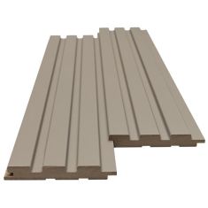 MDF PANEL ΜΕ 3D ΠΗΧΑΚΙΑ 506090 BEAT DL 16/119/2750mm SAND GREY NewPlan - NewPlan |  Διακόσμηση τοίχου στο espiti