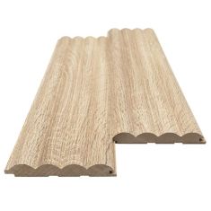 MDF PANEL ME 3D ΠΗΧΑΚΙΑ 801050 WAVE ST 16/119/2750mm SONOMA OAK NewPlan - NewPlan |  Διακόσμηση τοίχου στο espiti